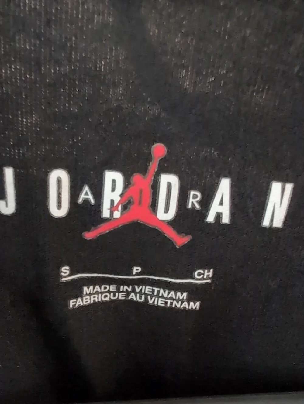 Nike Jordan Brand Michael Jordan Photo Graphic T-Shirt Black Small HJ2354-010